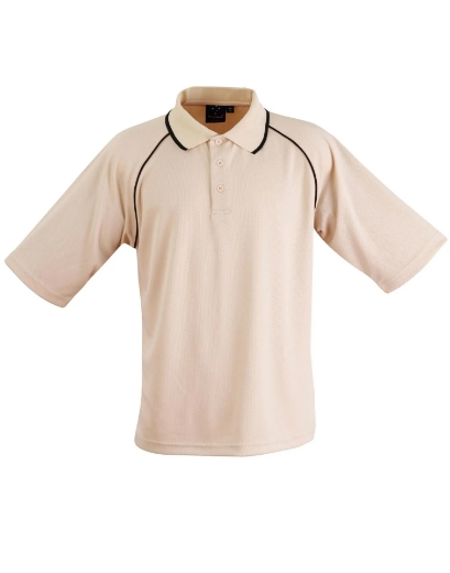 Picture of Winning Spirit, Mens Cooldry Raglan S/S Polo